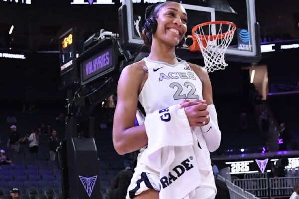 Aja Wilson Las Vegas Aces